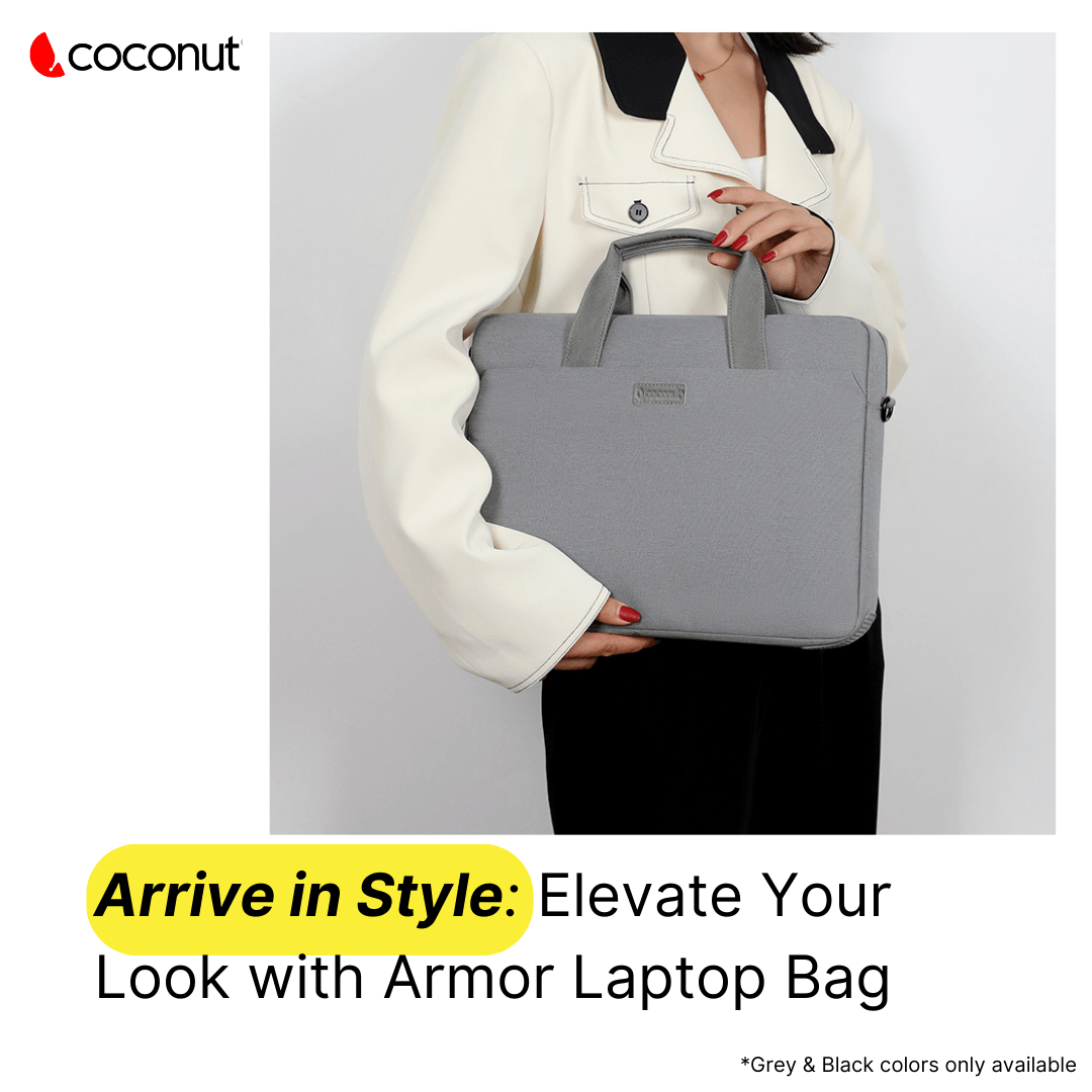 Stylish and durable armor laptop bag for safe storage